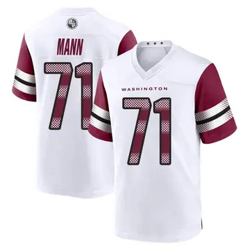Men's Charles Mann Washington Commanders Game White Jersey