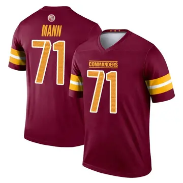 Men's Charles Mann Washington Commanders Legend Burgundy Jersey