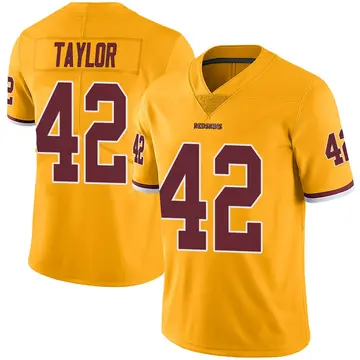 Men's Charley Taylor Washington Commanders Limited Gold Color Rush Jersey