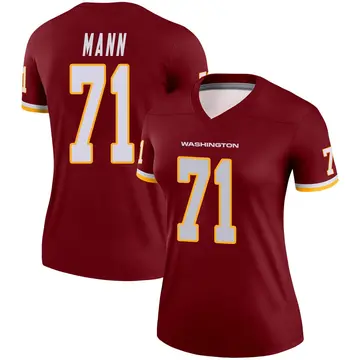 Women's Charles Mann Washington Commanders Legend Burgundy Jersey