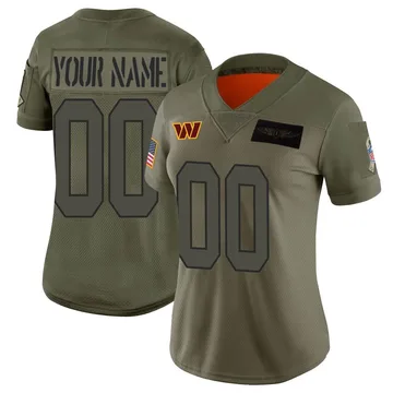 womens custom redskins jersey