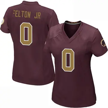 Women's Demetric Felton Washington Commanders Game Burgundy Alternate Jersey