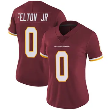 Women's Demetric Felton Washington Commanders Limited Burgundy Team Color Vapor Untouchable Jersey