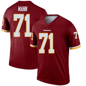 Youth Charles Mann Washington Commanders Legend Inverted Burgundy Jersey