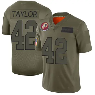 Youth Charley Taylor Washington Commanders Limited Camo 2019 Salute to Service Jersey