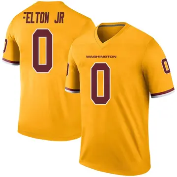 Youth Demetric Felton Washington Commanders Legend Gold Color Rush Jersey