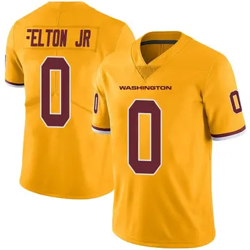 Youth Demetric Felton Washington Commanders Limited Gold Color Rush Jersey